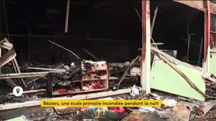 Hérault : une école primaire détruite à Béziers lors d'une nuit de violences