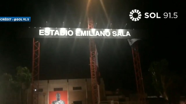 Les images de l’inauguration du stade Emiliano Sala en Argentine
