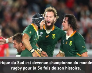 Finale - L'Afrique du Sud championne du monde !