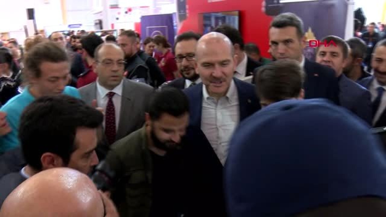 Ankara-içişleri bakanı süleyman soylu, 'verimlilik ve teknoloji fuarı'nda konuştu