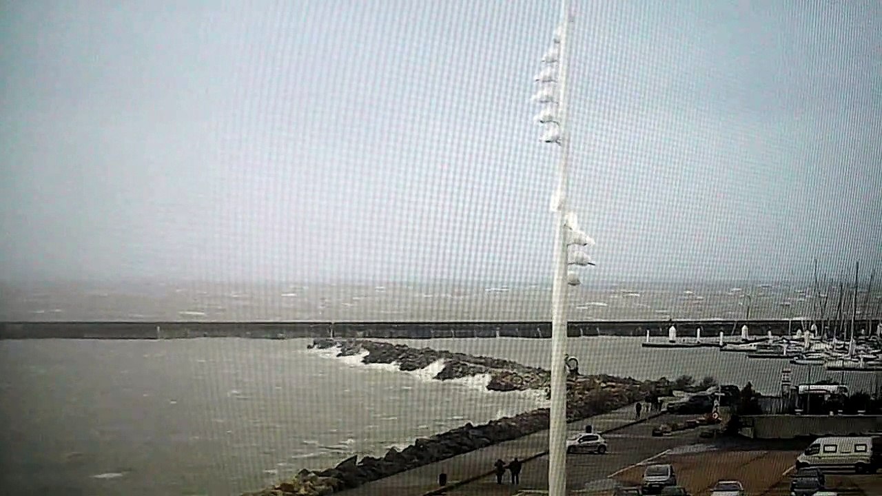 Amelie tempete 2 novembre 2019...port du Havre..