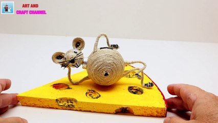 Funny Symbol 2020 from Jute DIY Christmas Crafts Ideas Handicraft