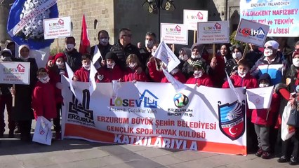 Erzurum’da Lösev’den, farkındalık yürüyüşü