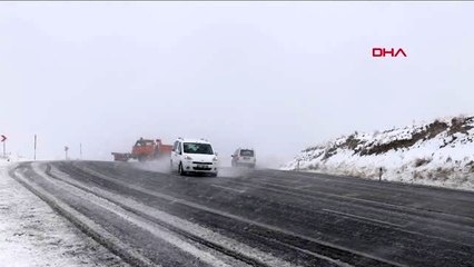 Van'da kar yağışı etkili oldu