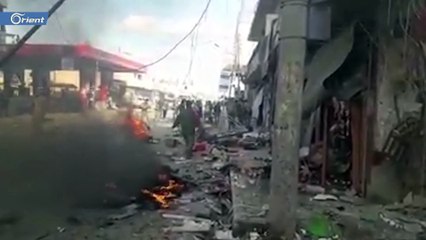 مفخخة تتسبب بمجزرة في صفوف المدنيين بتل أبيض