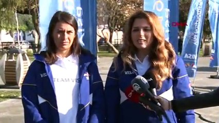 İstanbul Boğazı'nda yelkenli şöleni