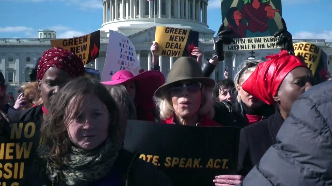 Jane Fonda bei Klima-Protest festgenommen