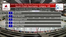 Pre-Juvenile Women U11 Free Program - 2020 Skate Canada: Alberta-NWT/Nunavut Sectional Championships (22)
