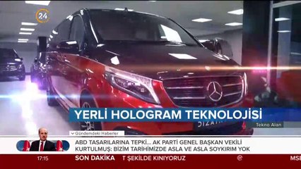 Otomobillerde hologram teknolojisini Erbakan Malkoç ile konuştuk
