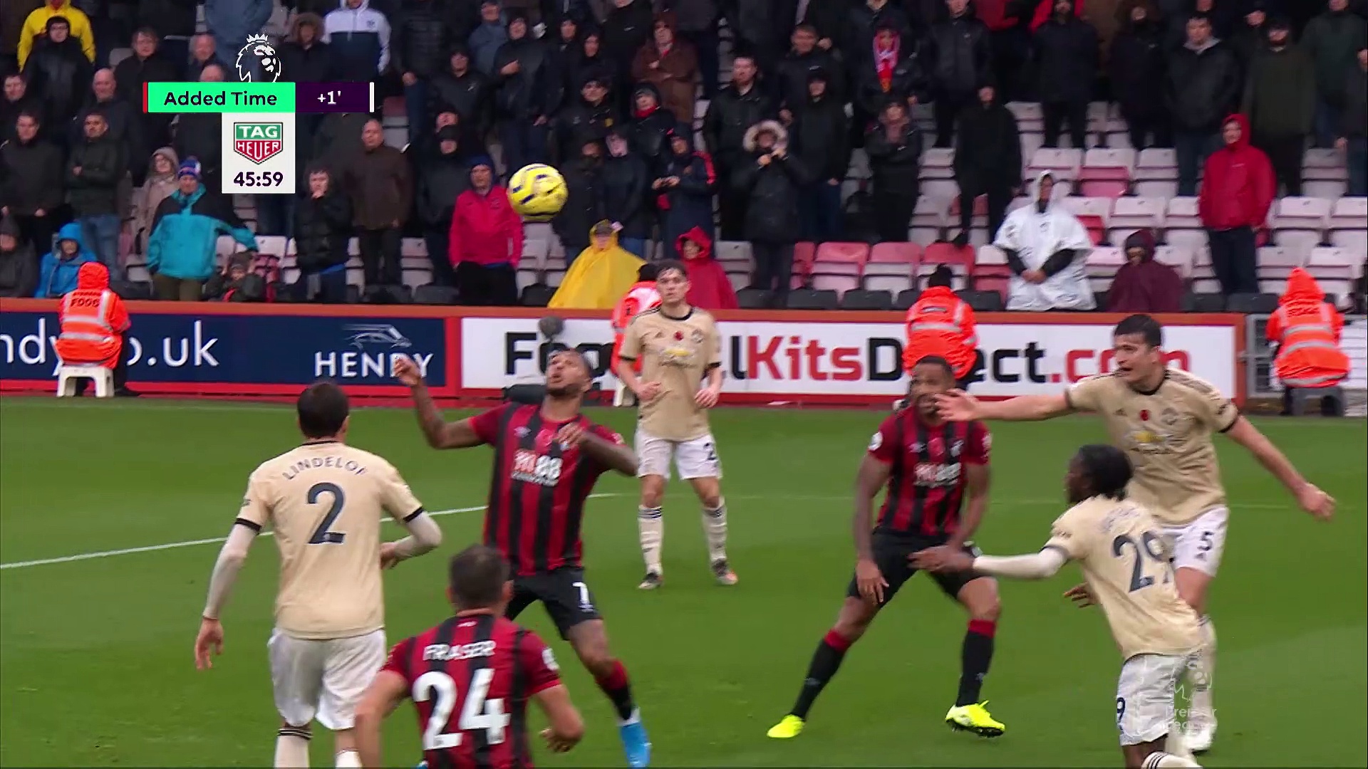 11. Hafta / Bournemouth - Manchester Unied: 1-0 (Özet)