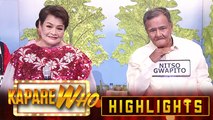 Funeraria-na Grande chooses Nitso Gwapito as her KapareWHO | | It's Showtime KapareWHO