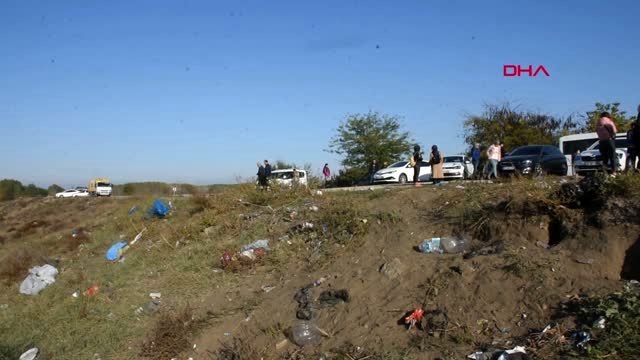 Edirne, öğrenciler atıklarla çöplüğe dönen nehir kıyısını temizledi