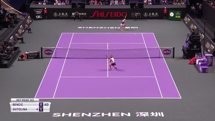 Svitolina's title defence still on after Bencic retires