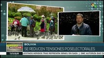 Bolivia: se reducen tensiones poselectorales en La Paz