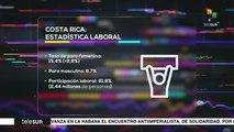 Costa Rica registra alza en cifras de desempleo