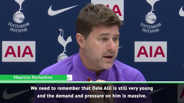 Pochettino backs Alli to overcome 'massive pressure'