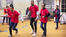 Club's minute: Eric Maxim Choupo-Moting visits Neuilly's medical institute