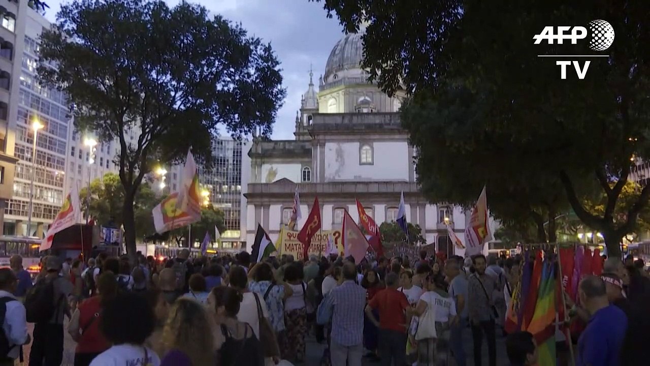 Protesto contra Bolsonaro