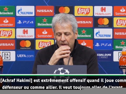 Groupe F - Favre : ''Achraf Hakimi est extrêmement offensif''