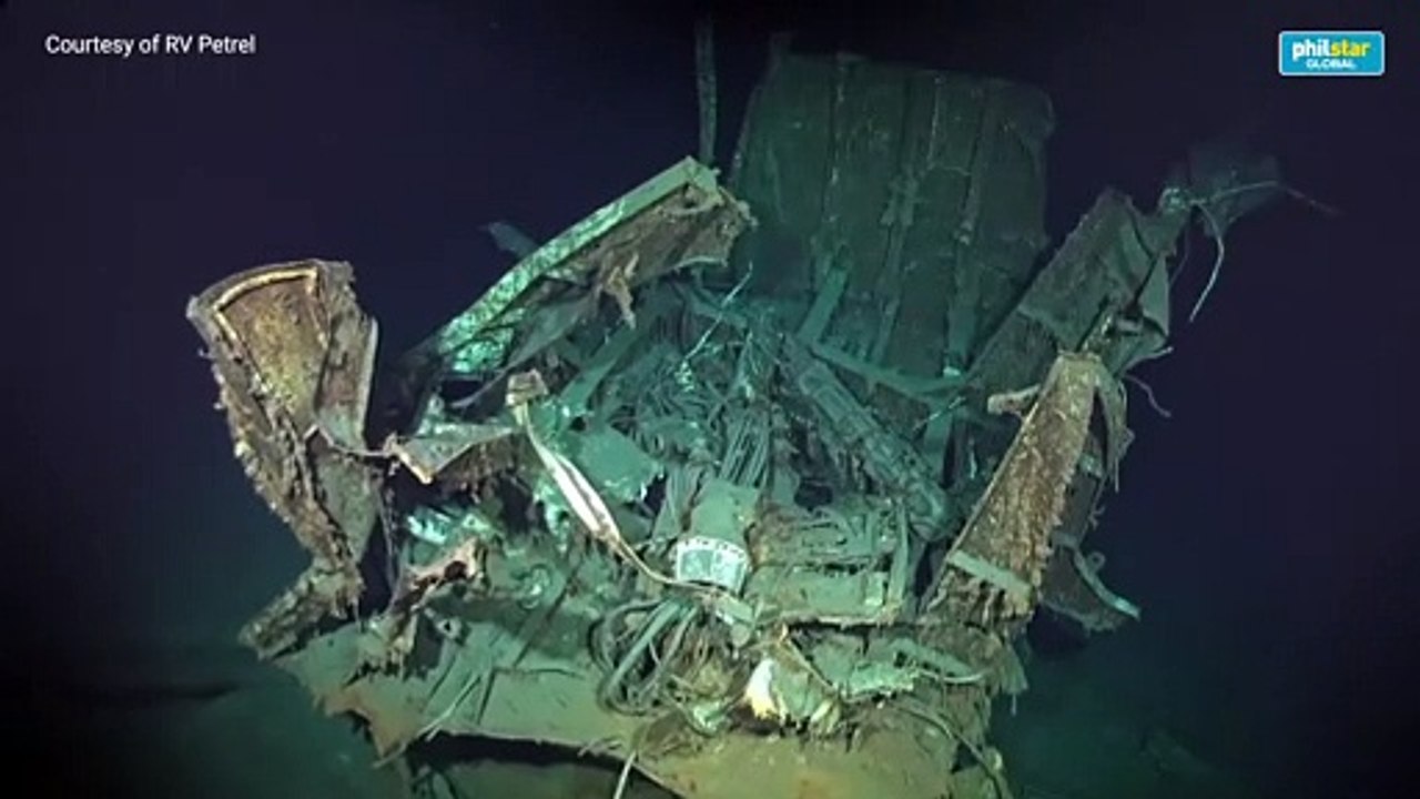 Suspected World War II US destroyer found in Philippine Sea floor