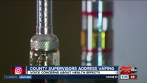 Kern County Public Health gives Board of Supervisors presentation on vaping and tobacco