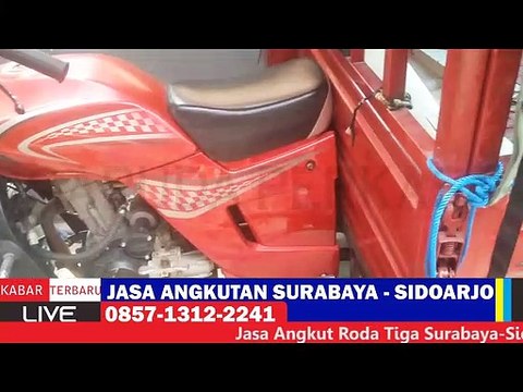 SEWA MURAH !! - WA : 0896-3680-0757 (TRI) Jasa Angkut Motor Roda Tiga Pindahan Kost Sidoarjo & Jawa Timur