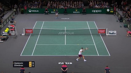Rolex Paris Masters - Djokovic en finale