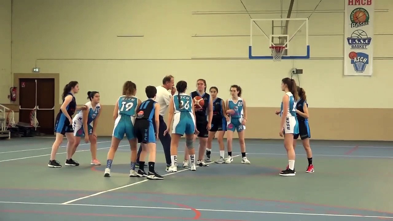 02.11.19 U 18 Cadettes AVENIR SERRESLOUSIENS COLOMBINS HORSARROIS -TURSAN BASKET CHALOSSE 1e Partie