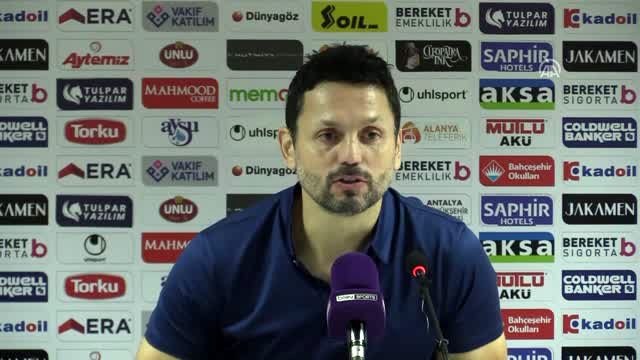 Aytemiz Alanyaspor-Medipol Başakşehir maçının ardından