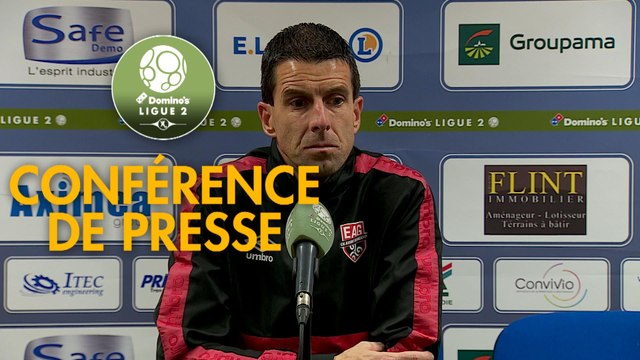 Conférence de presse FC Chambly - EA Guingamp (1-5) : Bruno LUZI (FCCO) - (EAG) - 2019/2020