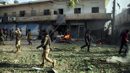 Una decena de muertos en ataque con coche bomba en la ciudad siria de Tal Abyad