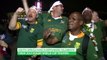 South African fans celebrate World Cup win