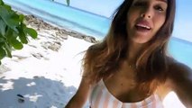 Rocío Osorno disfruta de las Maldivas en su luna de miel