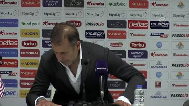 Antalyaspor-Beşiktaş maçının ardından - Abdullah Avcı ve Bülent Korkmaz