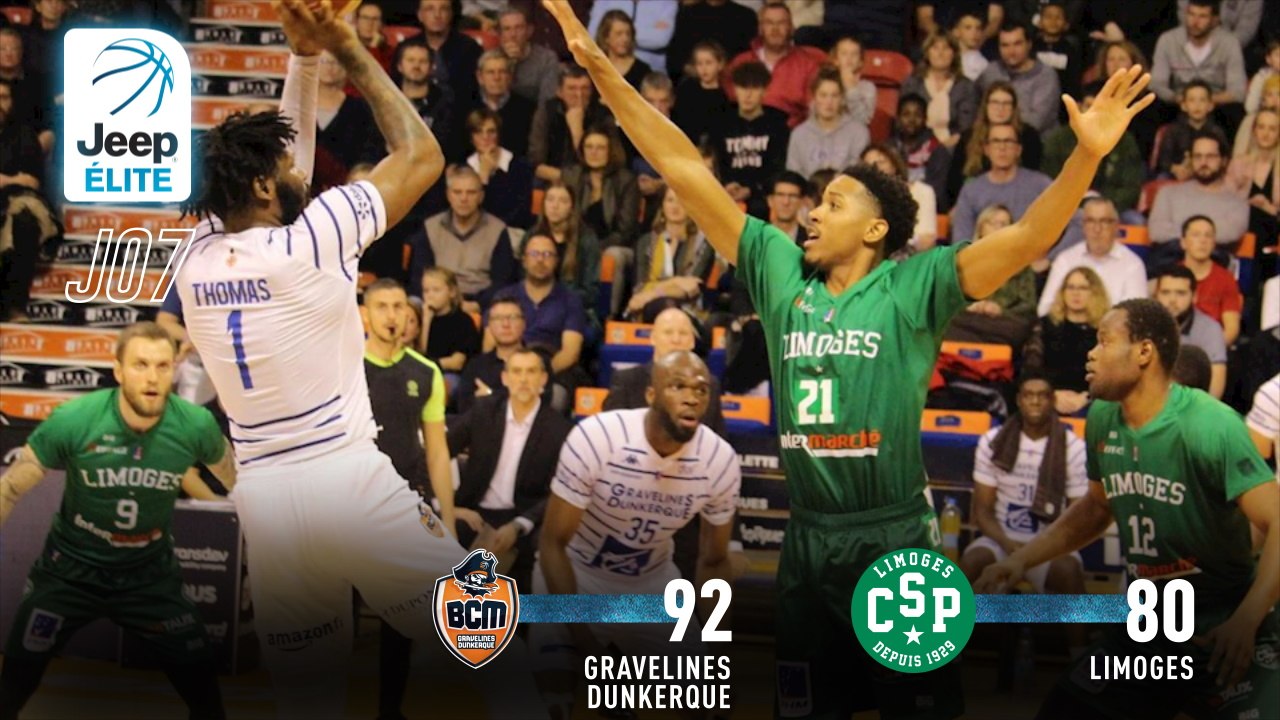 Jeep® ÉLITE : Gravelines-Dunkerque vs Limoges (J7)