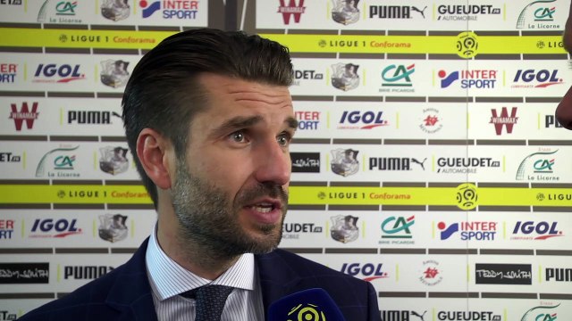 Après le match Amiens SC - Stade Brestois 29 - Luka Elsner