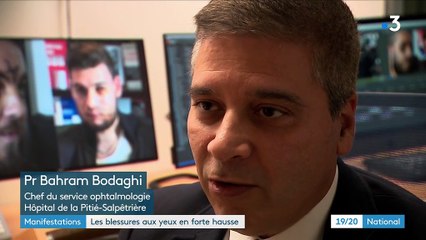 Manifestations : hausse confirmée des blessures aux yeux