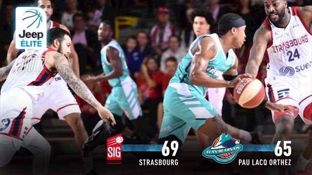 Jeep® ÉLITE : Strasbourg vs Pau-Lacq-Orthez (J7)