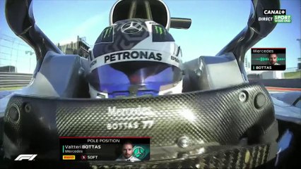 Bottas en pole - Grand Prix d'Amérique