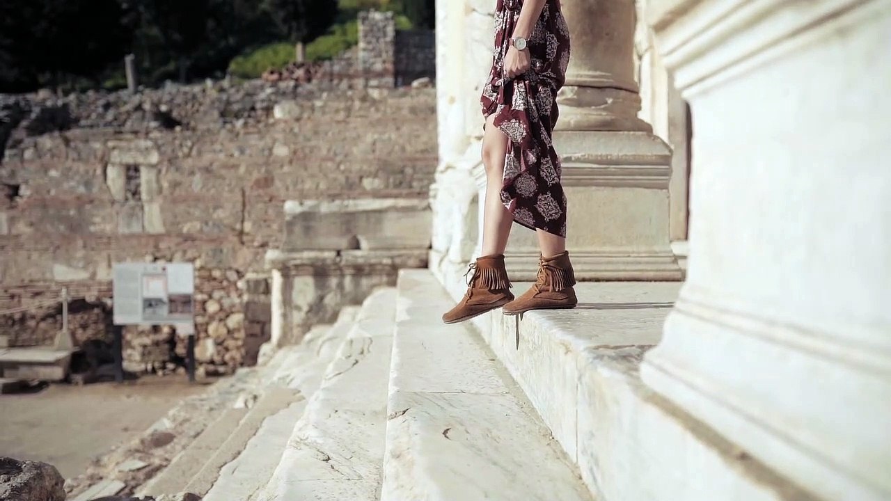 Taryn Elliott - Stairs of an Ancient Temple - Human/Monument (No Copyright Video 25)