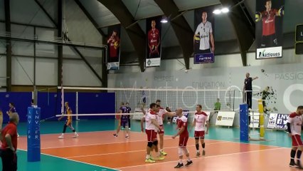 Les derniers points du match Martigues Volley Illac