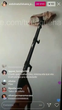 NOVO SURTO DA WEB DIVA TULLA LUANA AO VIVO