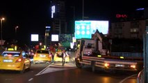 15 temmuz şehitler köprüsü ve köprüye çıkan yollar trafiğe kapatıldı