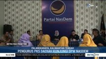 DPW NasDem Kalteng Terima Kunjungan Pengurus PKS