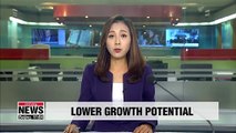 S. Korea's potential economic growth down 0.4%p compared to 2017: OECD