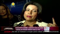 Millizen Uribe analiza futuro político de la vicepresidenta Margarita Cedeño