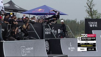 Download Video: Hannah Roberts | 1st place – UCI BMX Freestyle Park World Cup Women Final | FISE Chengdu 2019