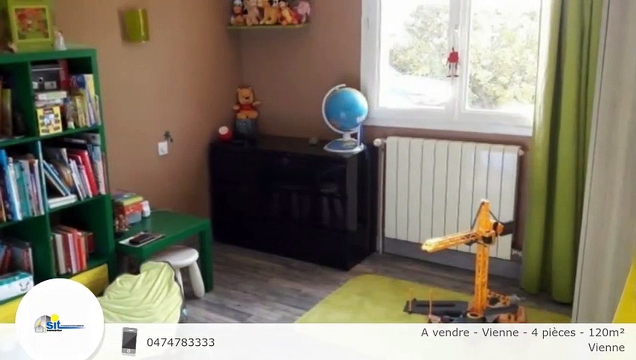 A vendre - Vienne - 4 pièces - 120m²