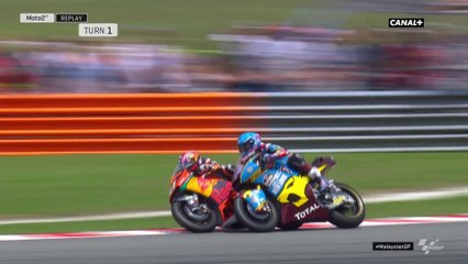 Grosse bagarre entre Binder et Marquez