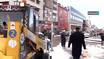 Kar yağışı etkili oldu